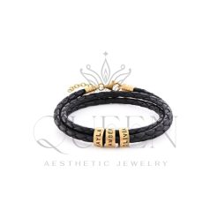 High-Quality Leather Braided Bracelet in United States